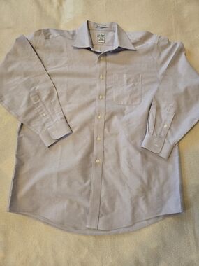 L.L. Bean Men's Light Lavender Dress Shirt